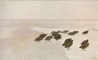 Józef Chełmoński, Kuropatwy