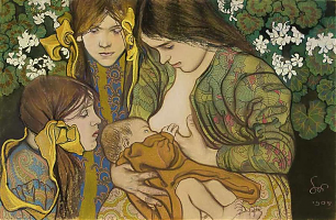 Macierzyństwo by Stanisław Wyspiański