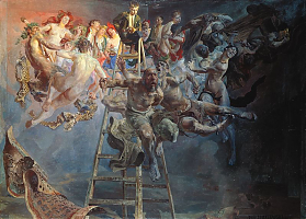 Vicious circle by Jacek Malczewski